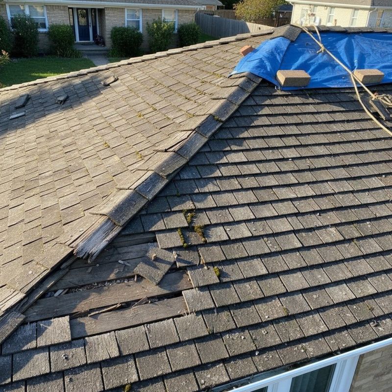 Roof Shingle Maintenance